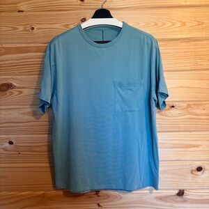 Men’s lululemon Fundamental Pocket T-Shirt in Tidal Teal
